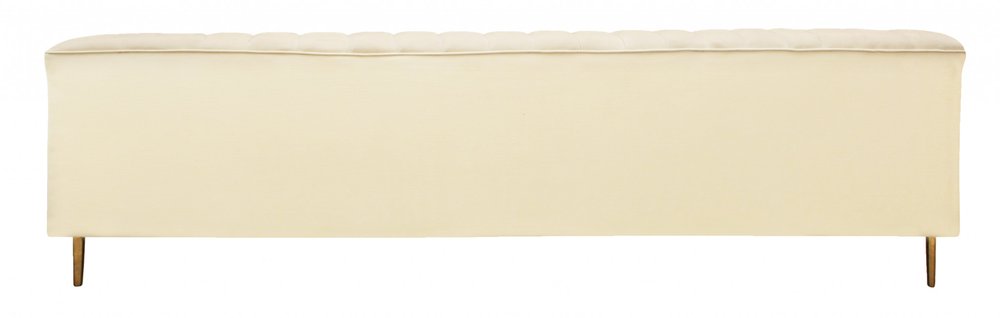 The Kin Sofa — Ivory Velvet