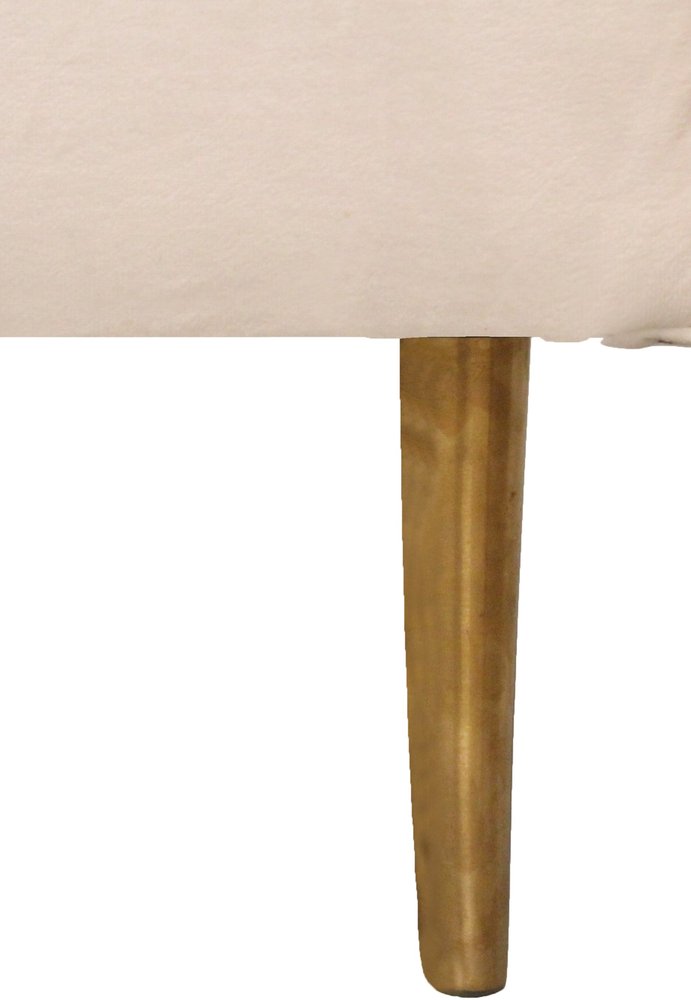 The Kin Sofa — Ivory Velvet