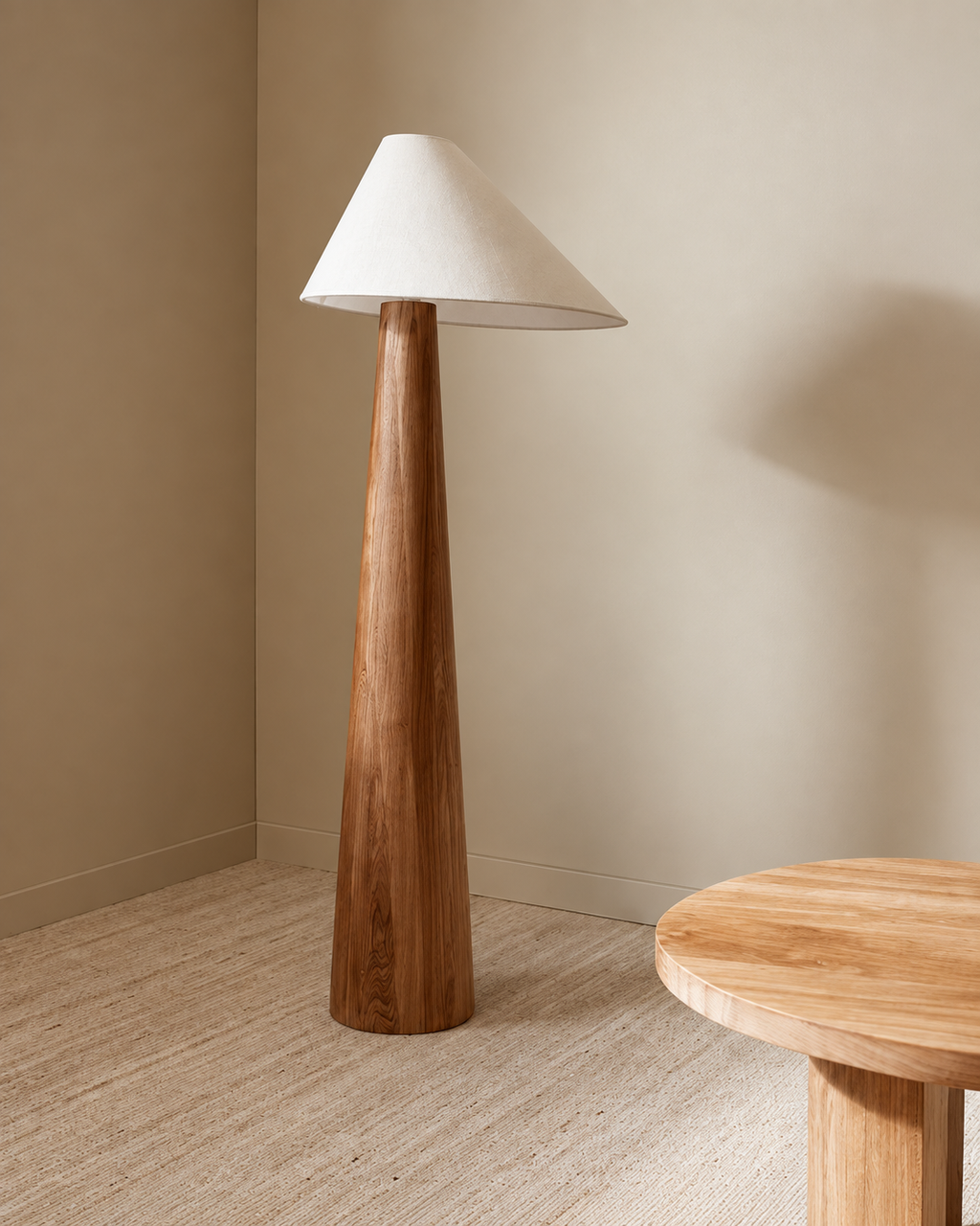 The Nara Floor Lamp — Conical