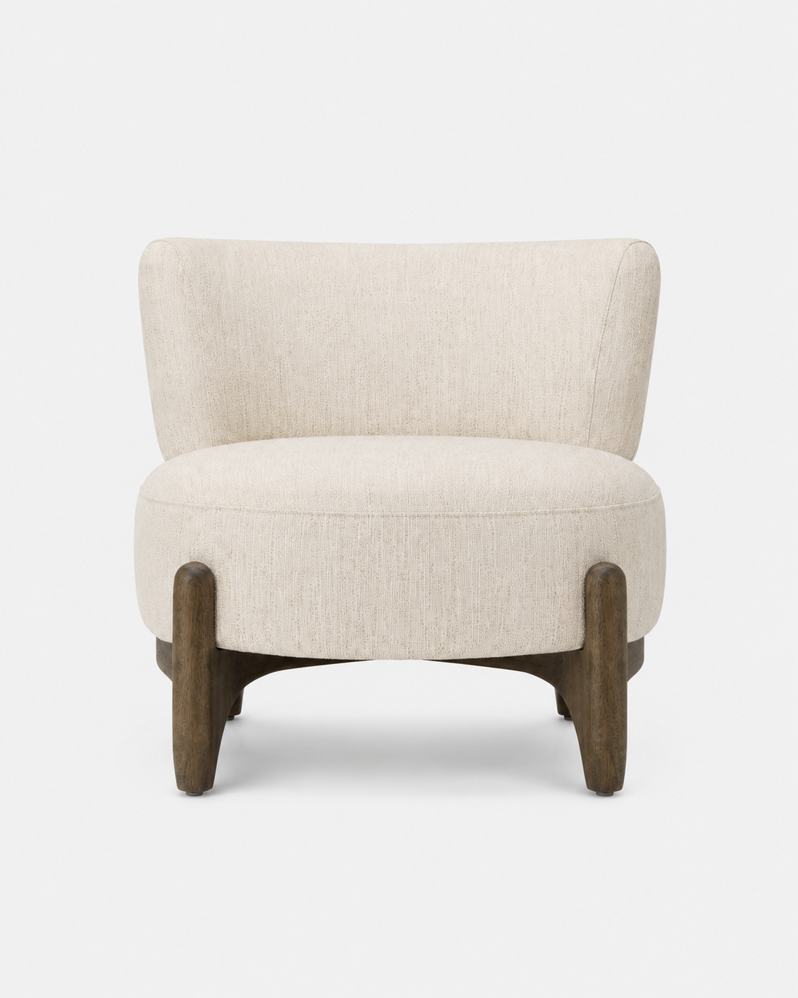 The Mei Slipper Chair — Cream
