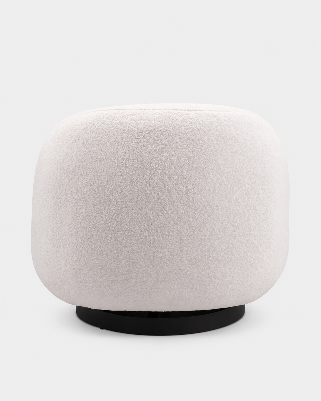 The Kaori Slipper Chair — Cream Shearling