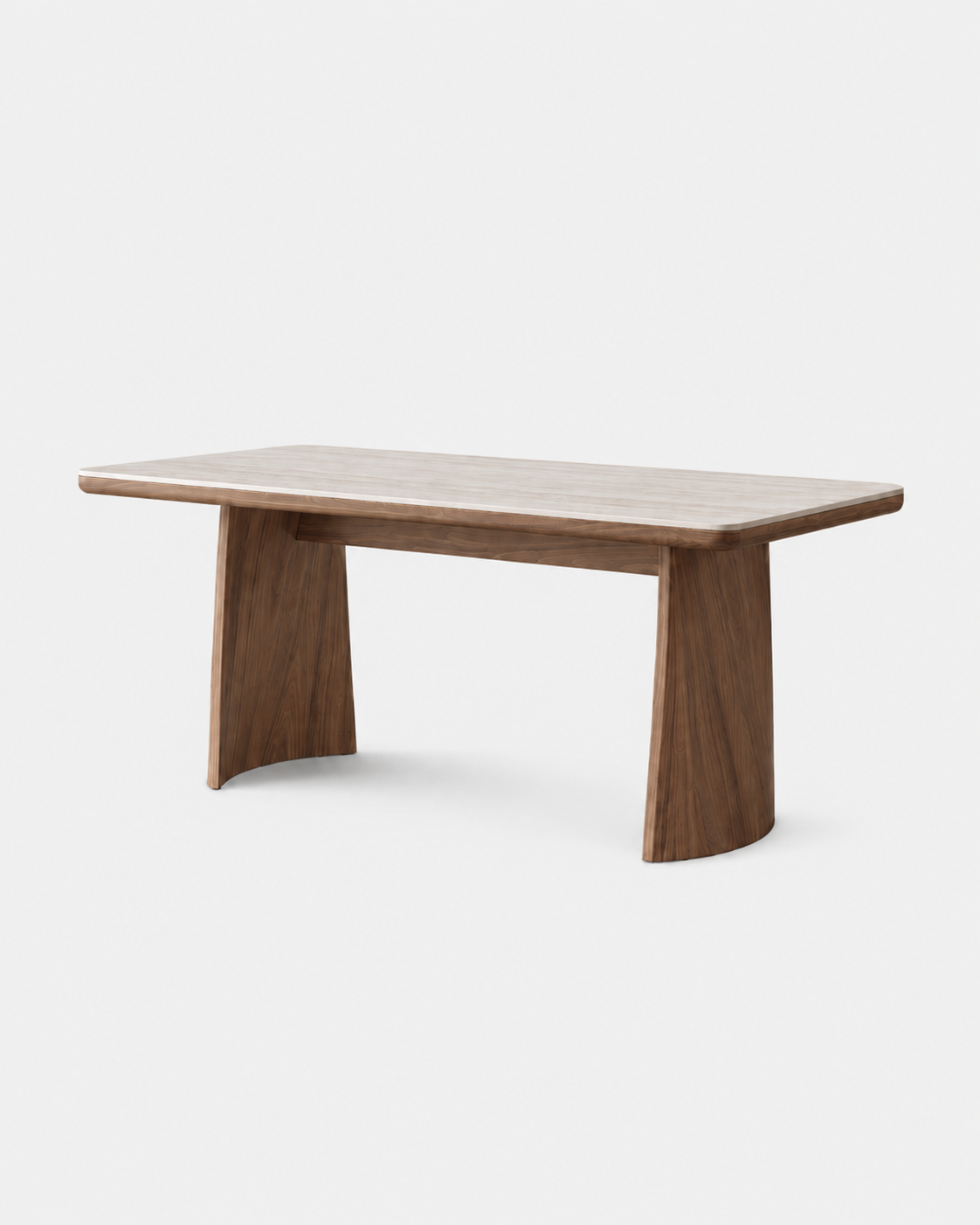The Ishi Dining Set — Stone & Wood