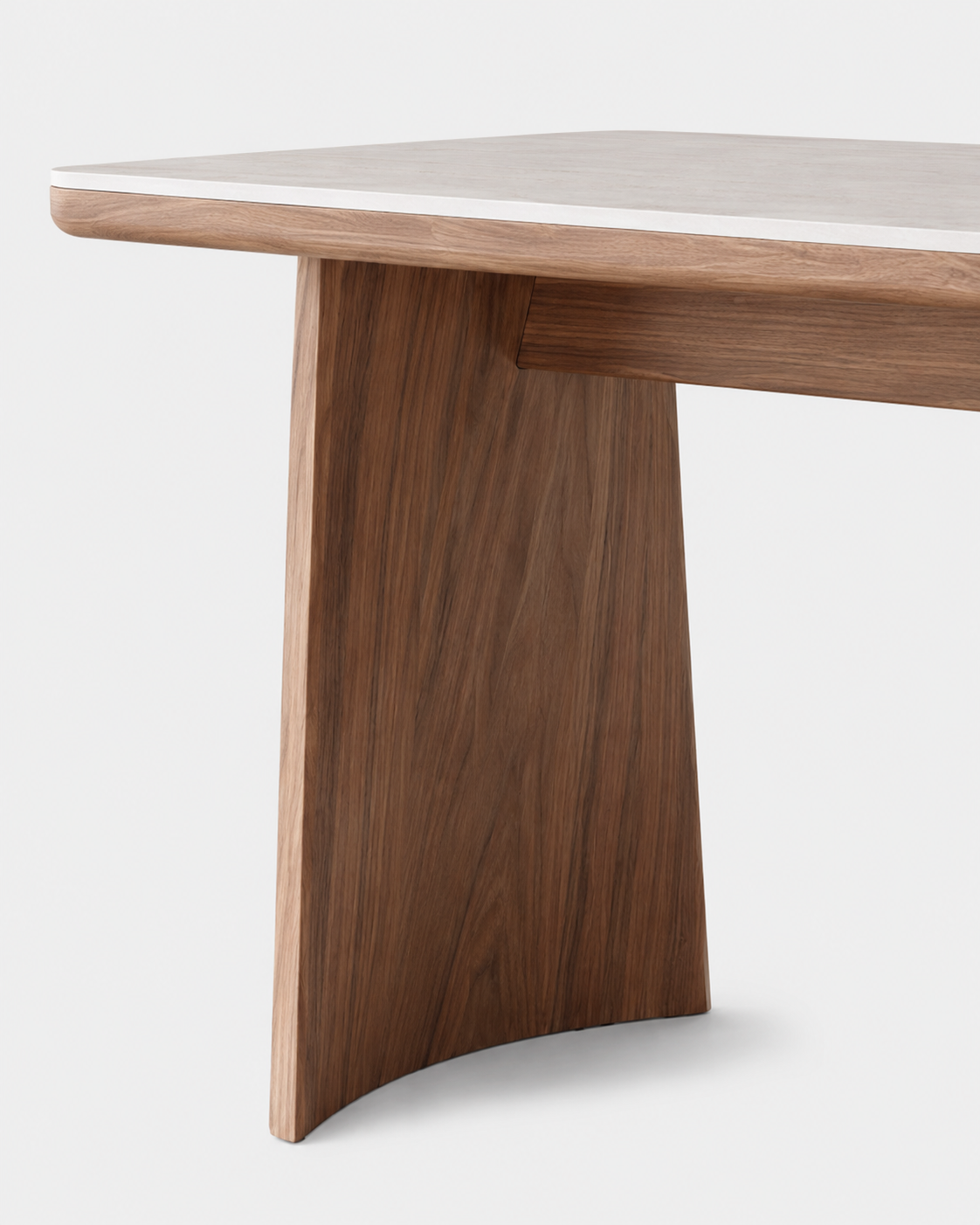 The Ishi Dining Set — Stone & Wood
