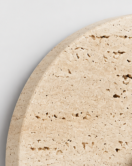 The Asa Wall Light — Travertine Reading Spot