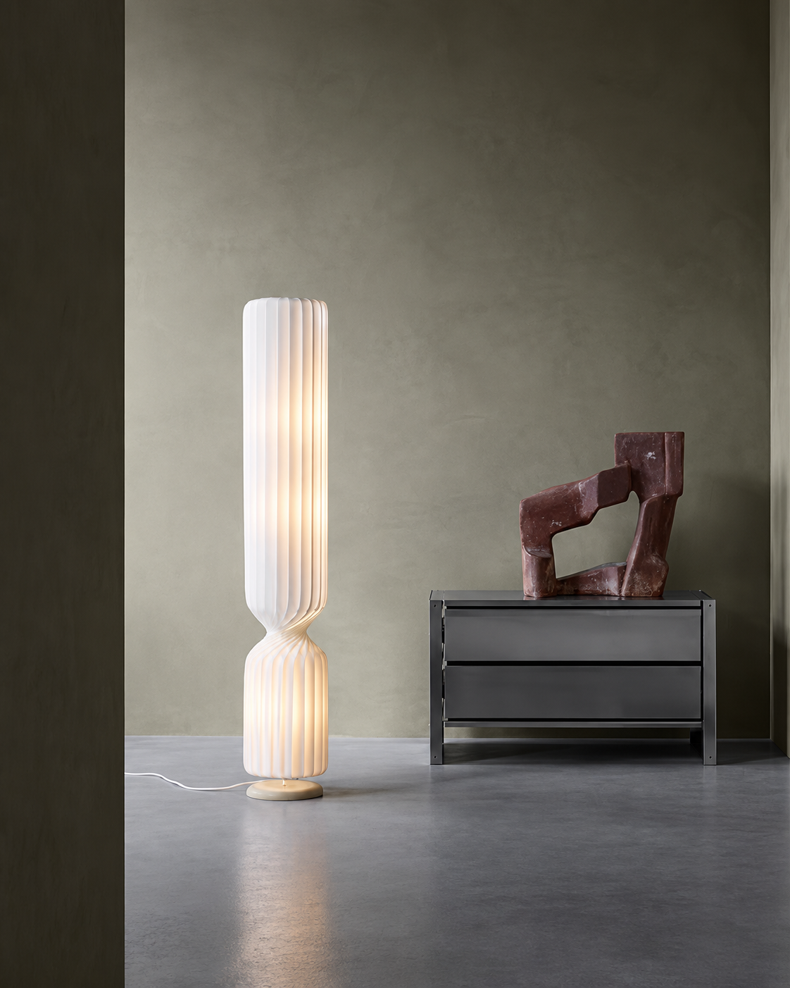 The Tou Floor Lamp — Pleated