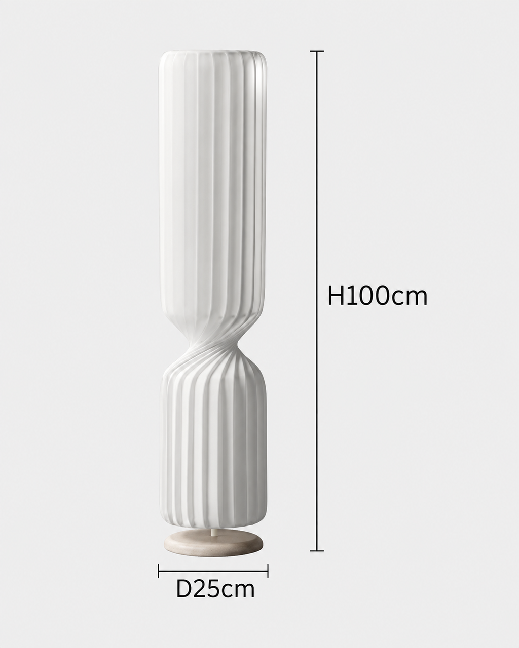 The Tou Floor Lamp — Pleated