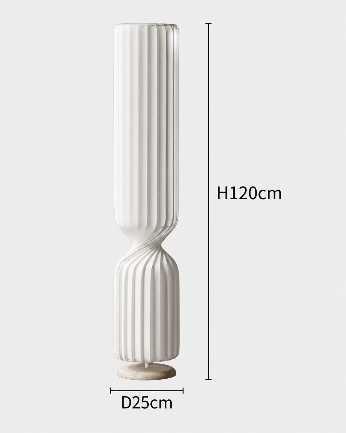 The Tou Floor Lamp — Pleated