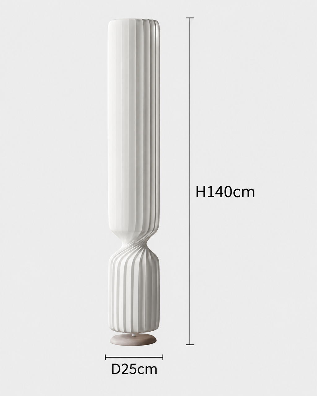 The Tou Floor Lamp — Pleated