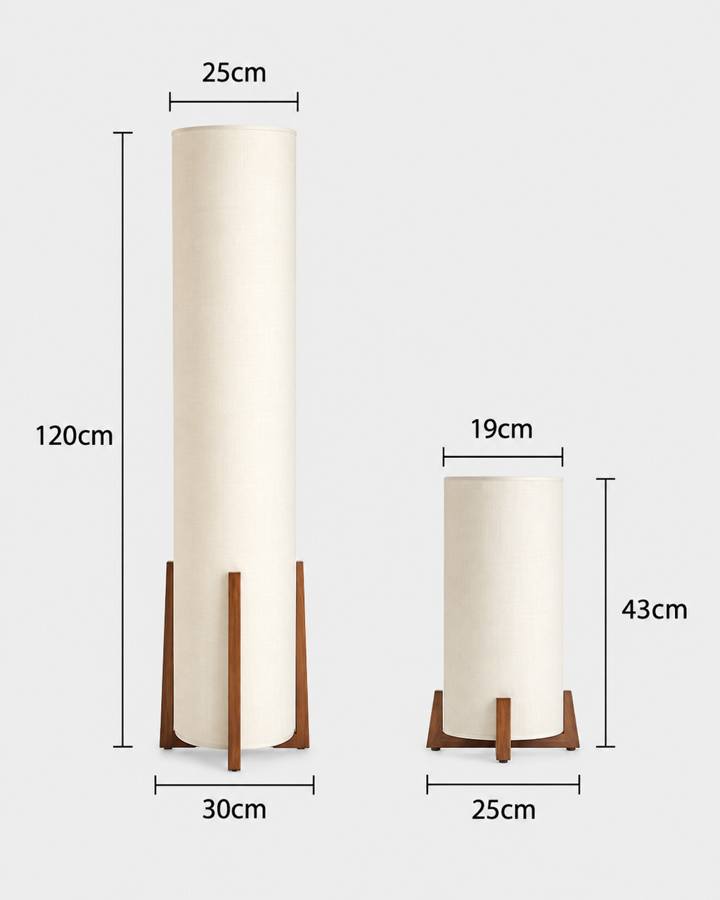 The Shoji Floor Lamp — Column