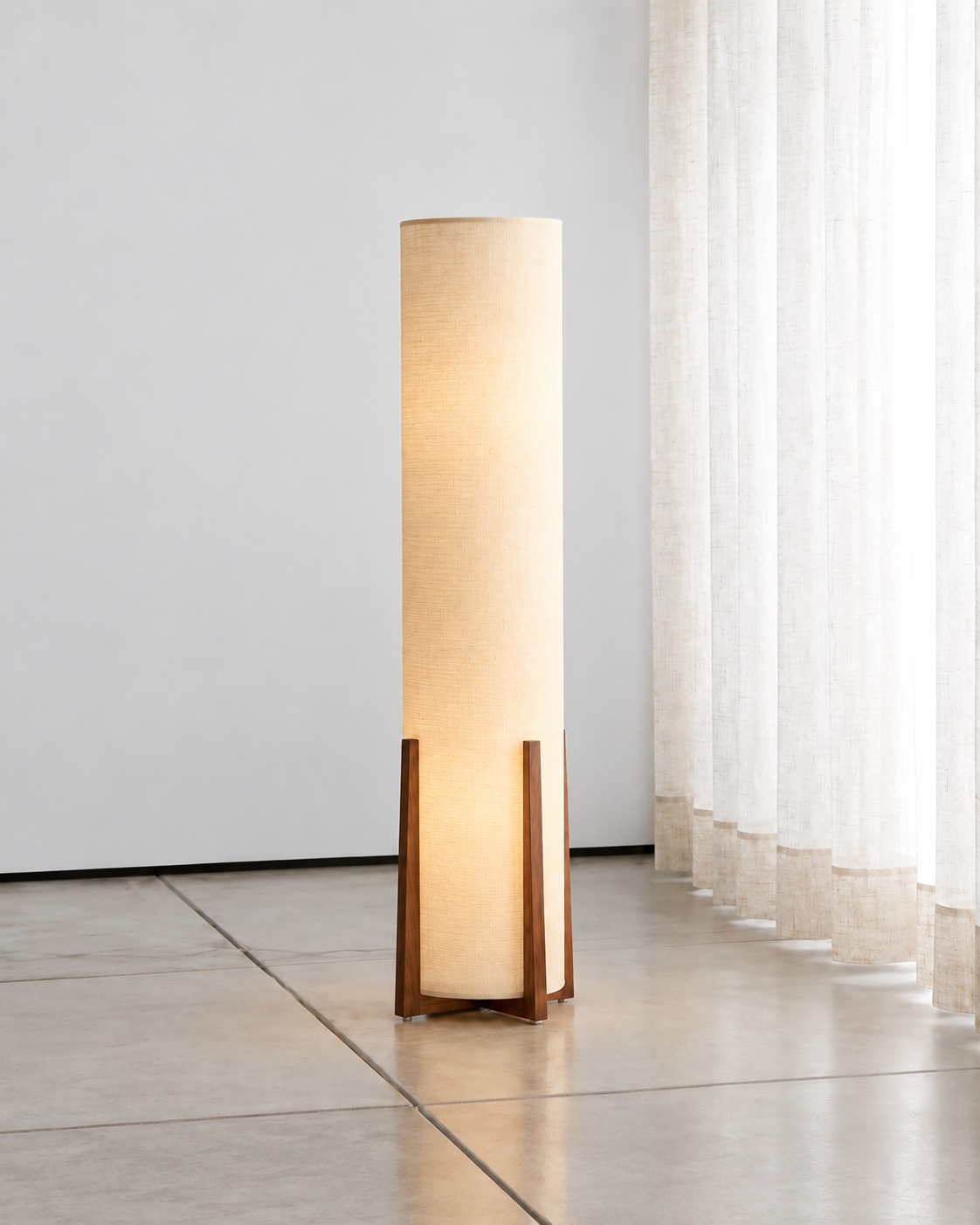 The Shoji Floor Lamp — Column