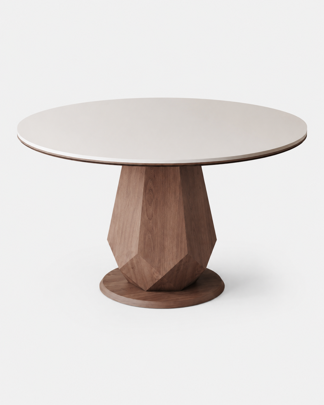 The Madoka Dining Table — Round Stone