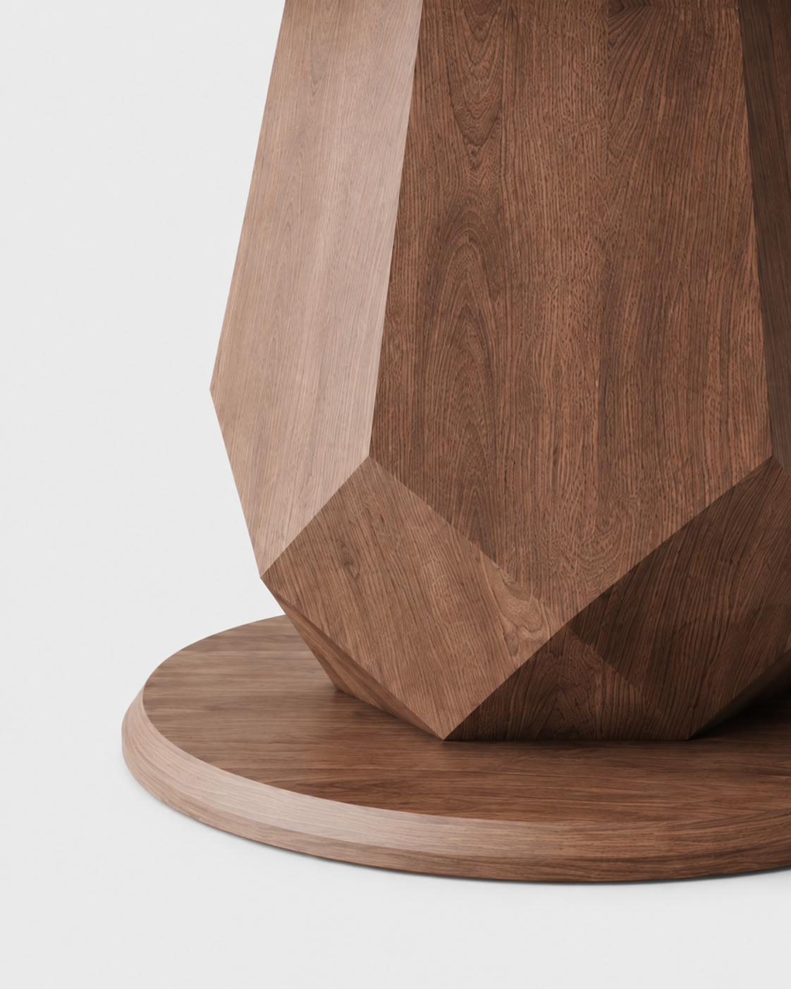 The Madoka Dining Table — Round Stone