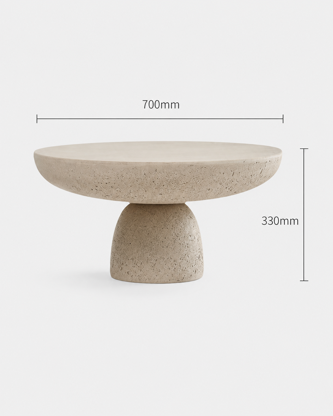 The Kasa Coffee Table — Mushroom