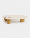 The Mizu Coffee Table — Oval Wood