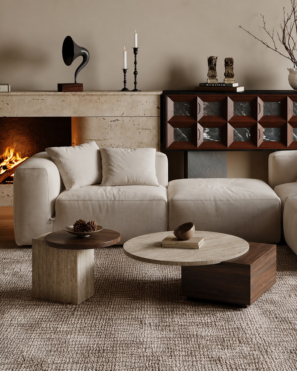 The Iwa Coffee Table — Stone & Wood