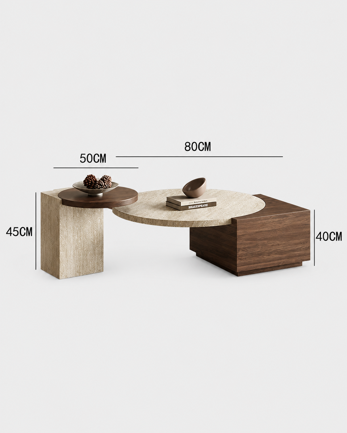 The Iwa Coffee Table — Stone & Wood