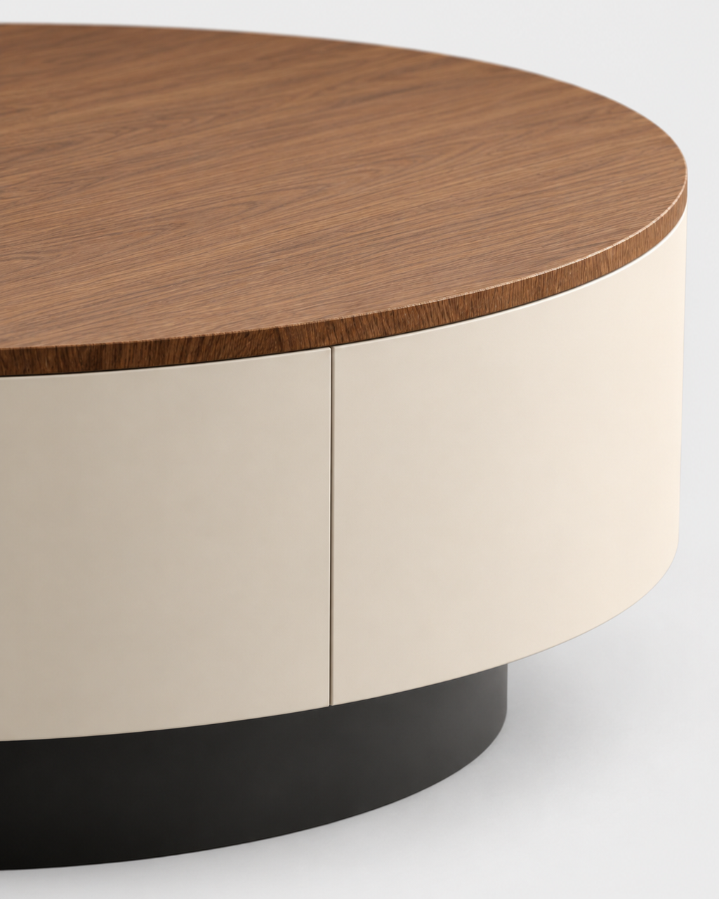 The Tomo Coffee Table — Rotating Storage