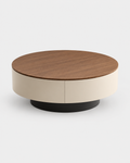 The Tomo Coffee Table — Rotating Storage