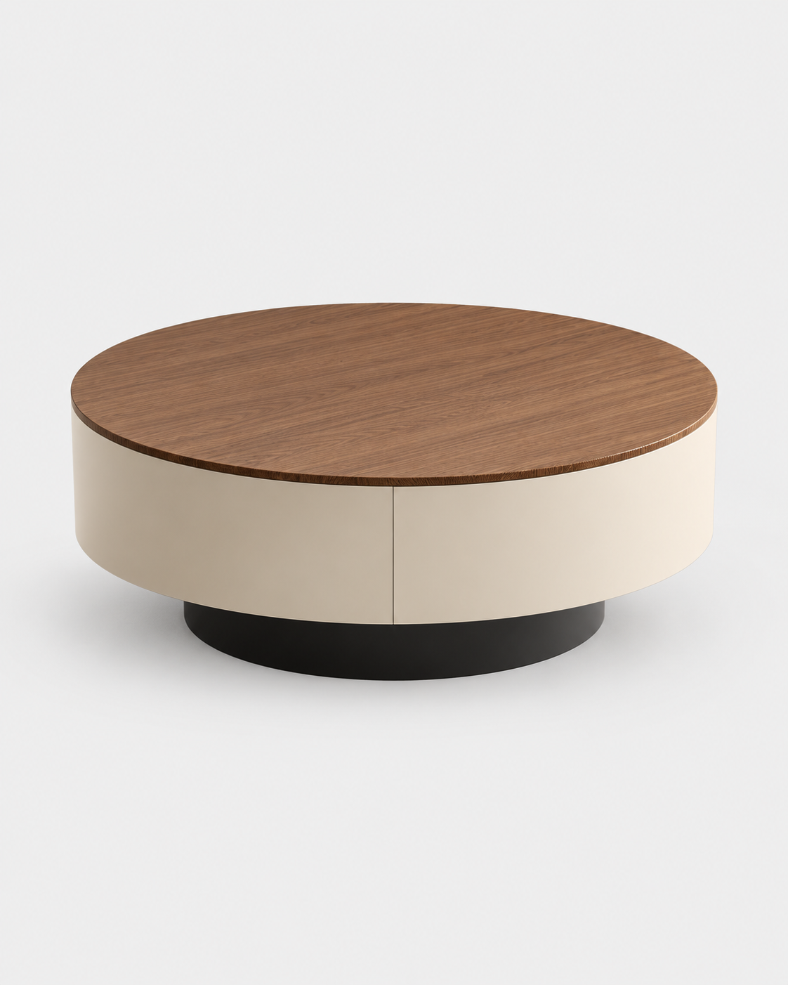The Tomo Coffee Table — Rotating Storage