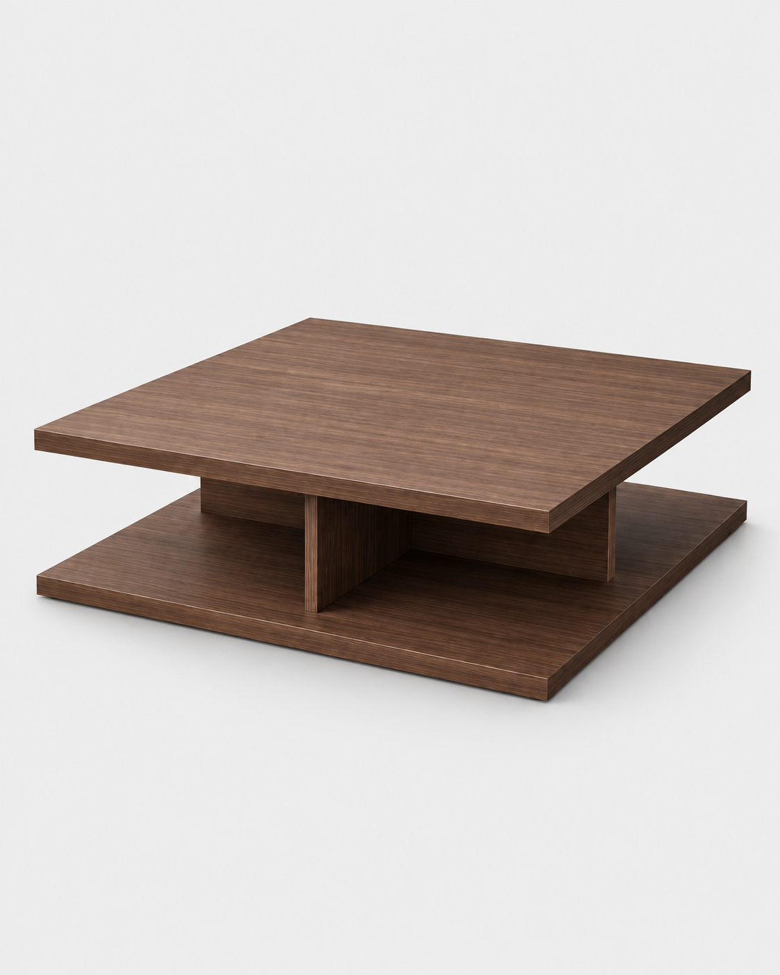 The Sumi Coffee Table — Layered Walnut