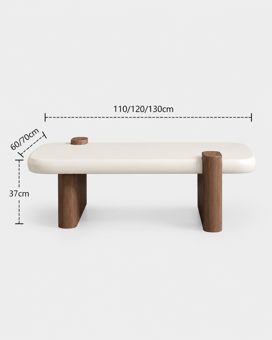The Tana Coffee Table — Lacquered Top