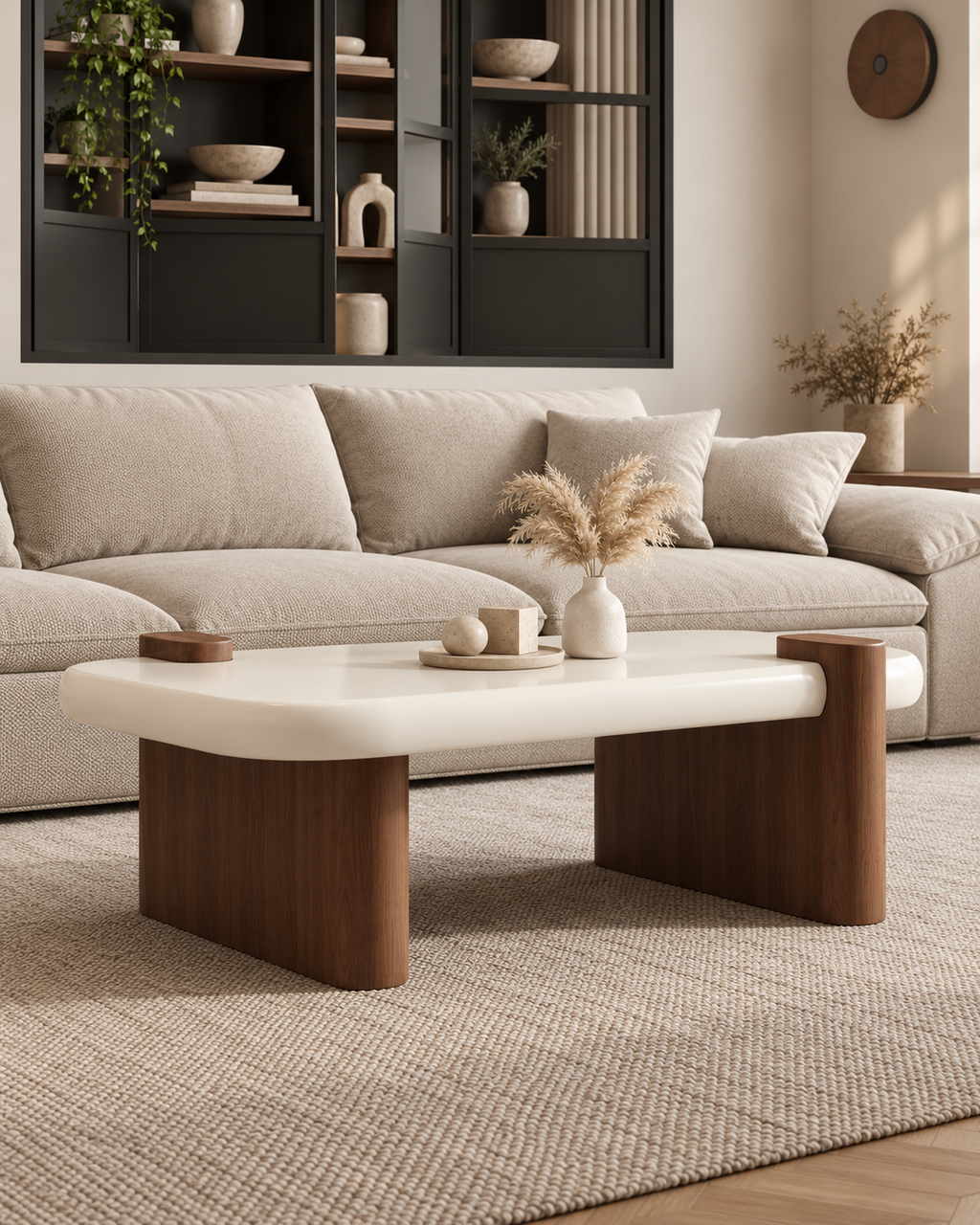 The Tana Coffee Table — Lacquered Top