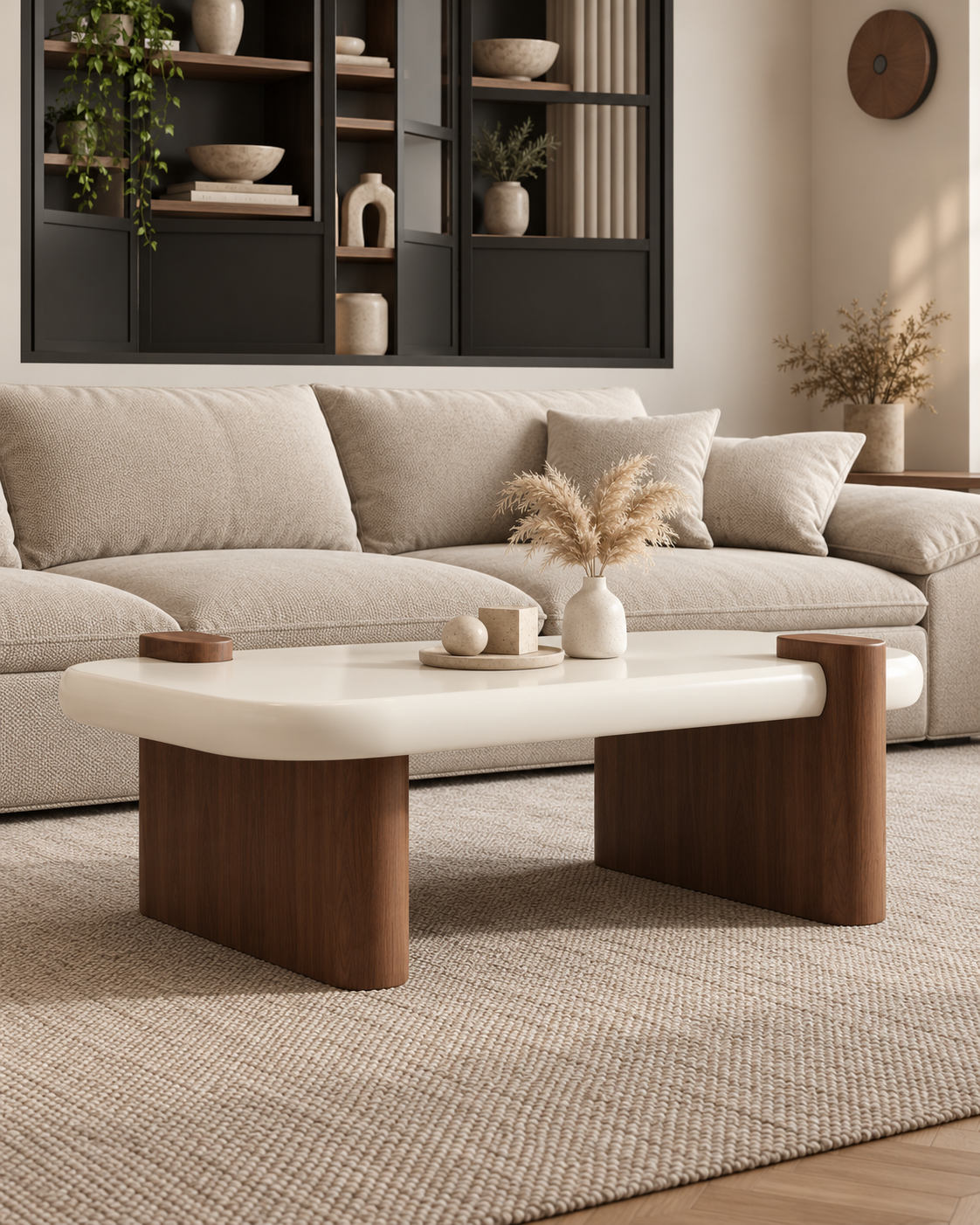 The Tana Coffee Table — Lacquered Top