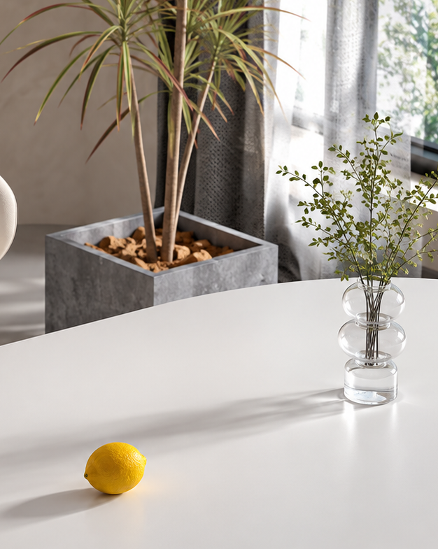 The Kiri Dining Table — Rock Slab