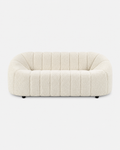 The Yuki Sofa — White Sherpa