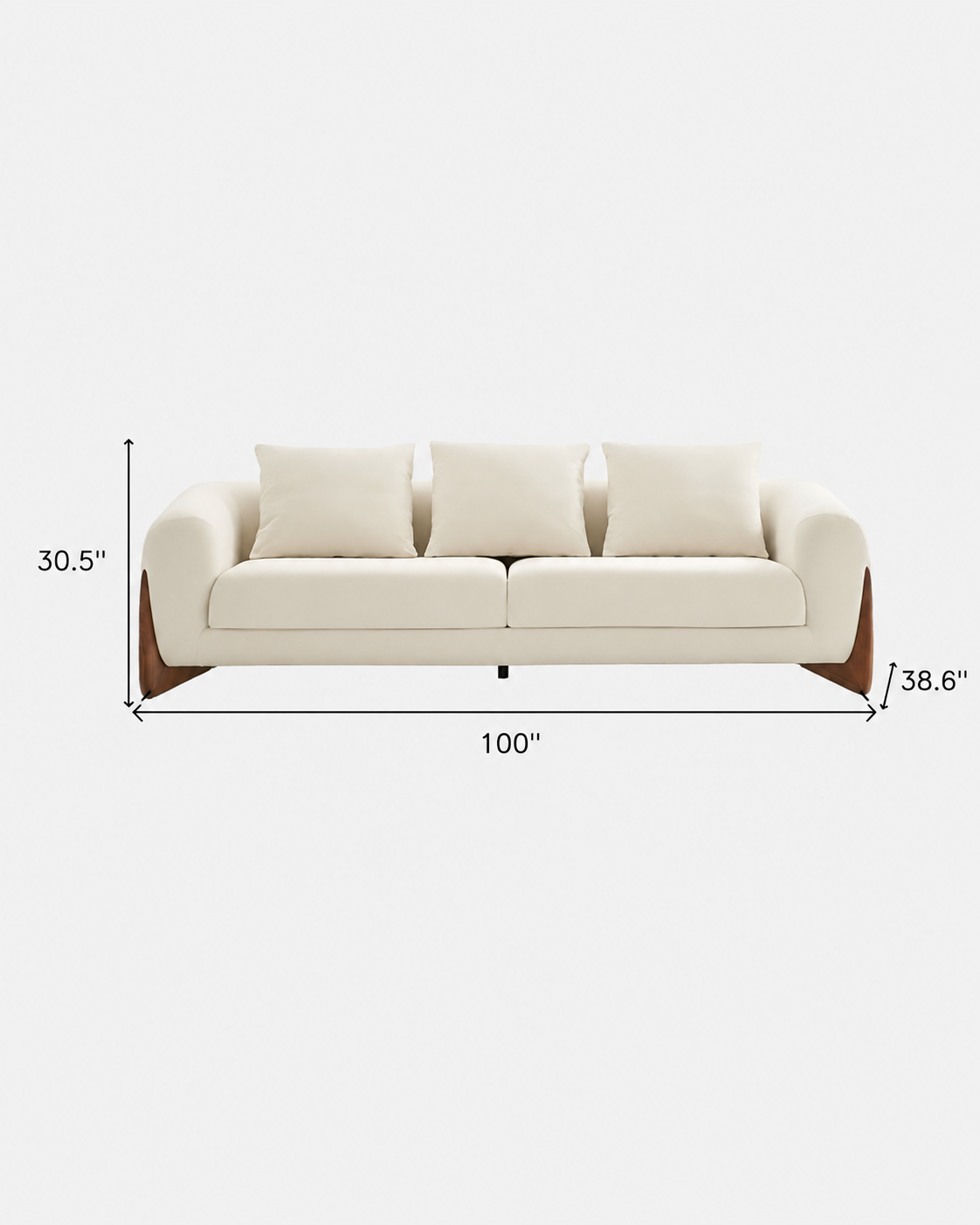 The Nami Sofa — Cream