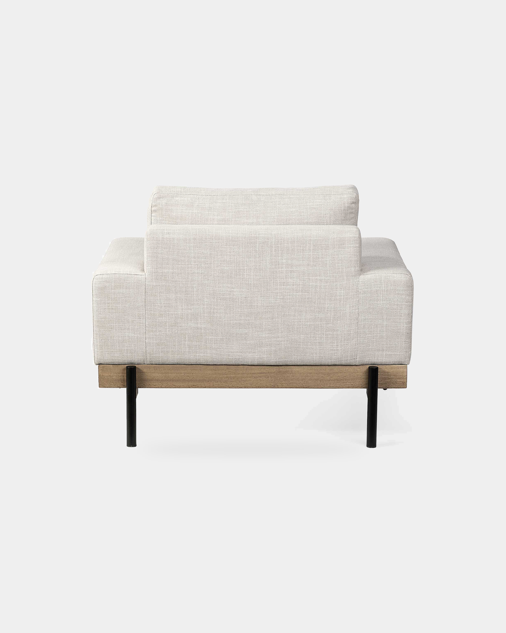 The Haru Accent Chair — Cream Fabric